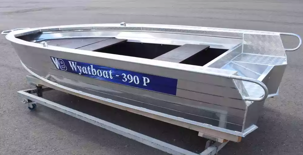 Алюминиевая лодка Wyatboat-390Р Fish в Краснодаре
