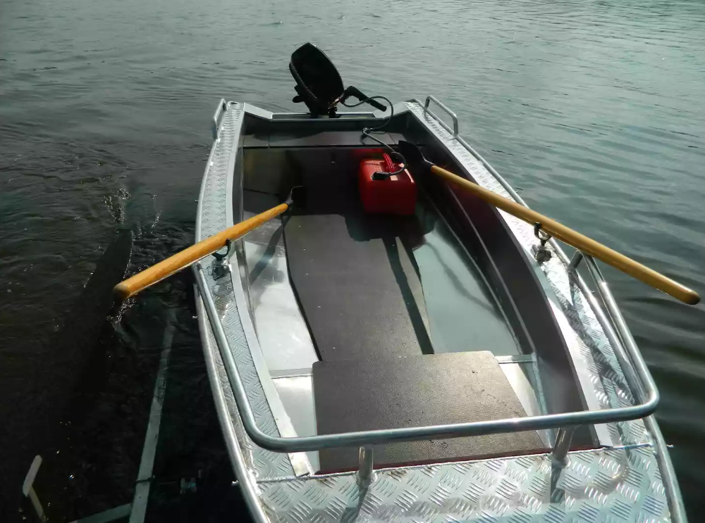 Алюминиевая лодка Wyatboat-390 У в Краснодаре