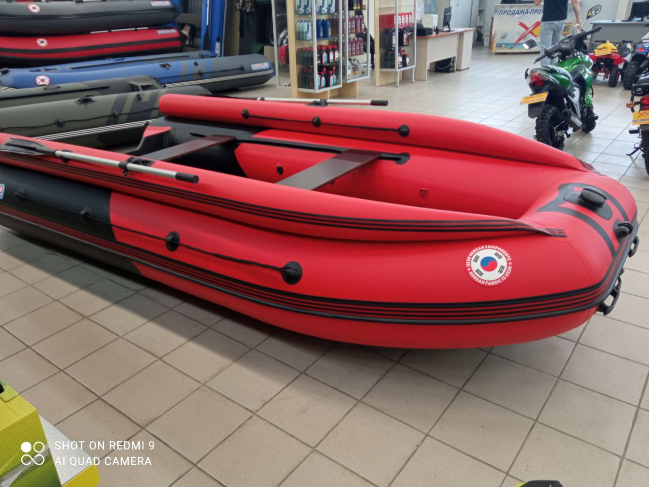 Лодка MISHIMO RIVER FJET PRO 410  под водомет в Краснодаре