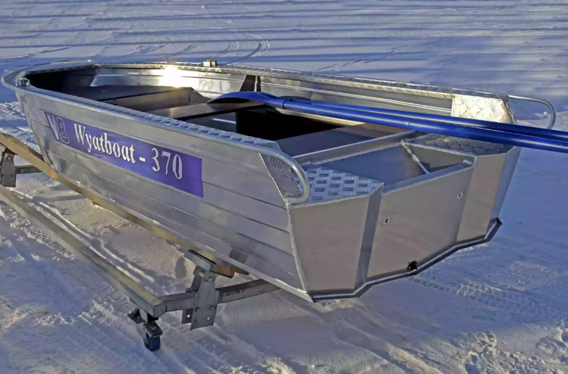 Алюминиевая лодка Wyatboat-370 Р в Краснодаре