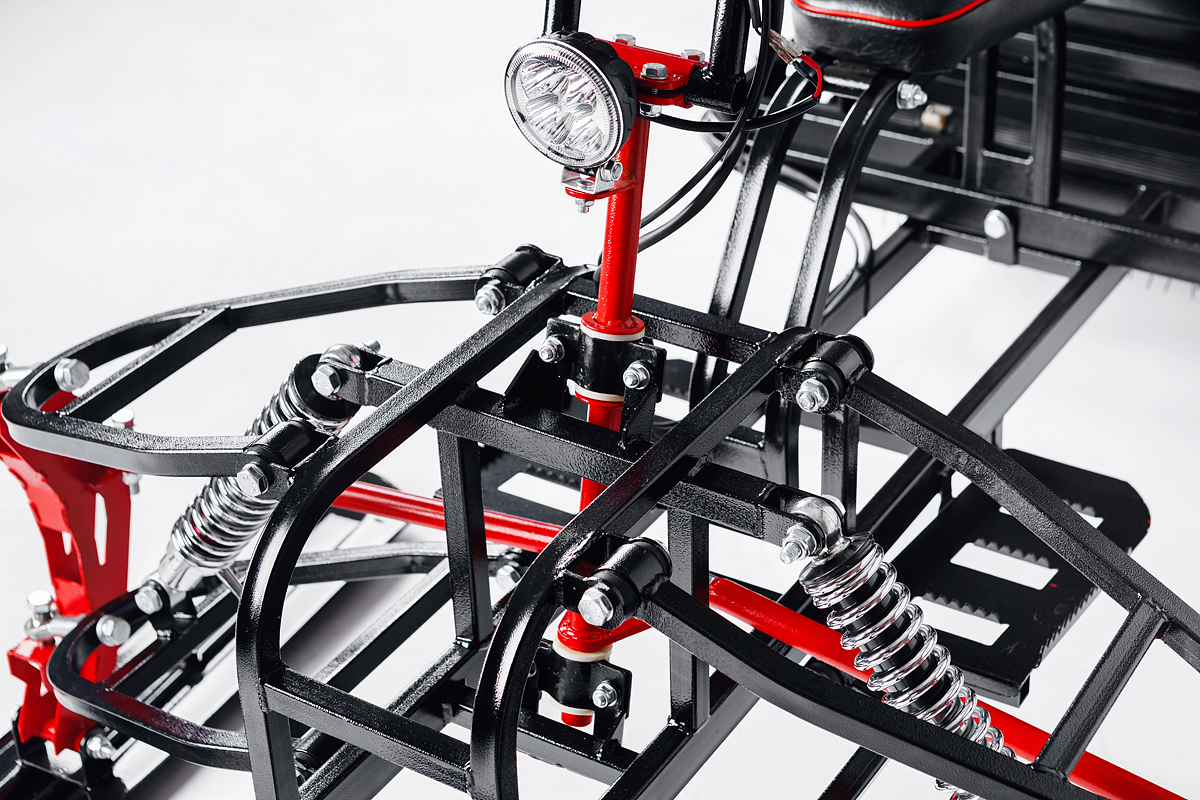 Лыжный модуль IKUDZO с подогревом ручек пластиковые лыжи в Краснодаре