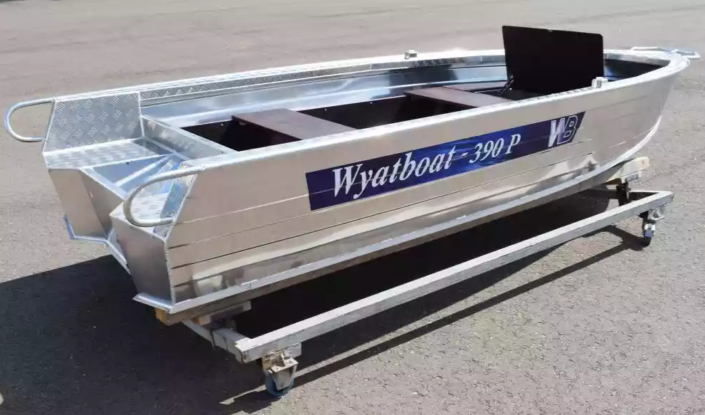 Алюминиевая лодка Wyatboat-390Р Fish в Краснодаре