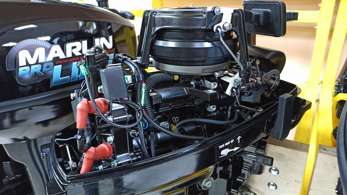 КОМПЛЕКТ Лодка MISHIMO PRO 350 + ЛОДОЧНЫЙ МОТОР MARLIN MP 9.9 (20) AMHS PRO в Краснодаре