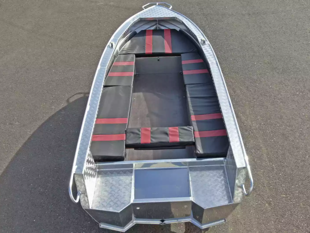 Алюминиевая лодка Wyatboat-390РМ увеличенный борт в Краснодаре