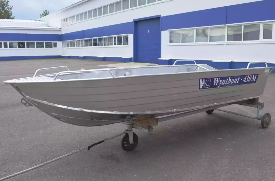 Алюминиевая лодка  Wyatboat-430М в Краснодаре
