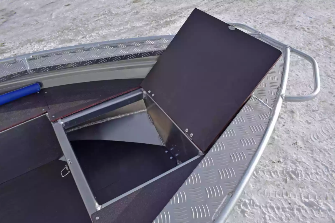 Алюминиевая лодка Wyatboat-340 РМ в Краснодаре