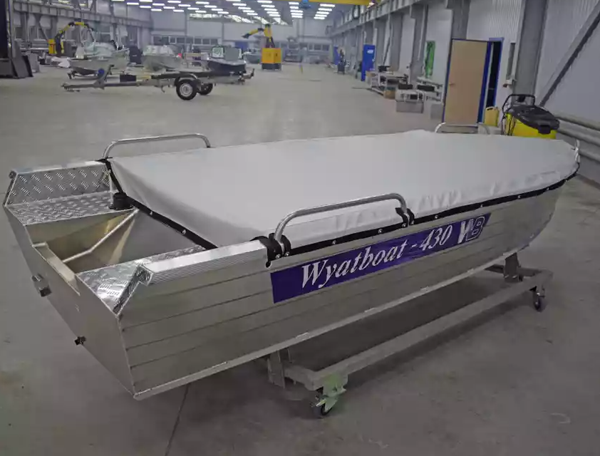 Алюминиевая лодка  Wyatboat-430 Р в Краснодаре