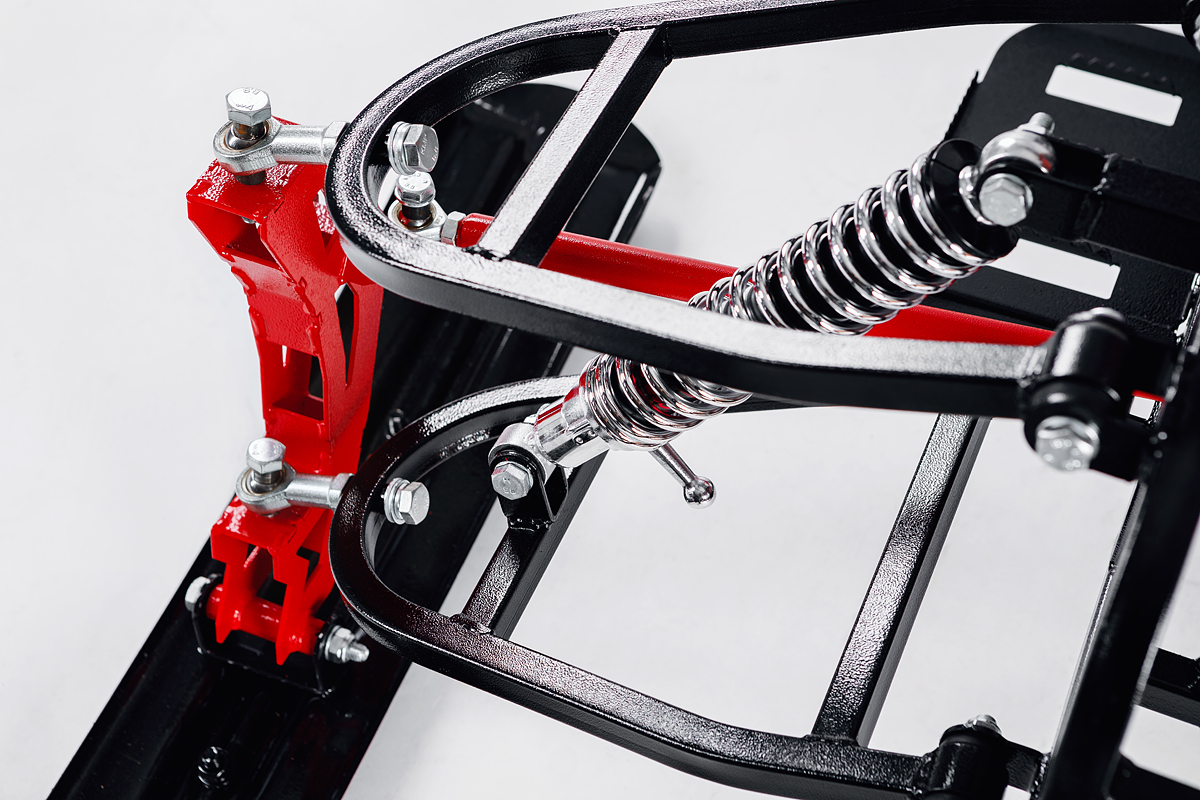 Лыжный модуль IKUDZO с подогревом ручек пластиковые лыжи в Краснодаре