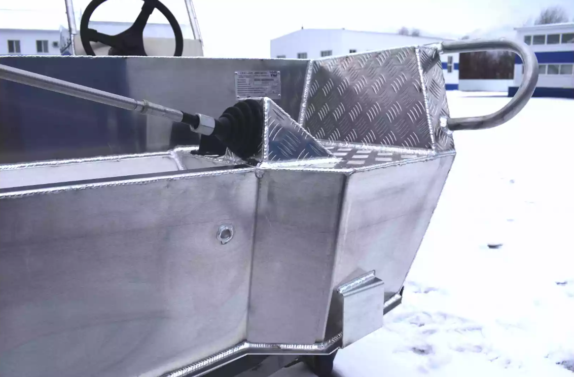 Алюминиевая лодка Wyatboat-390 C в Краснодаре