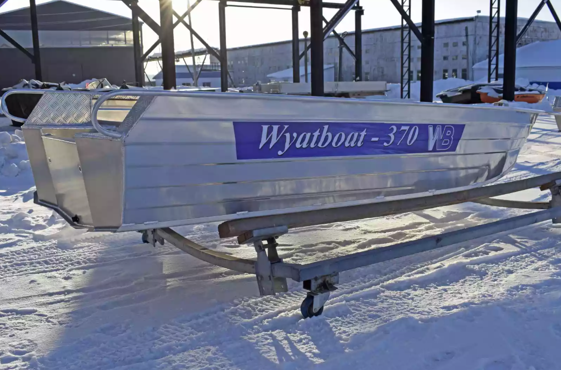 Алюминиевая лодка Wyatboat-370 Р в Краснодаре