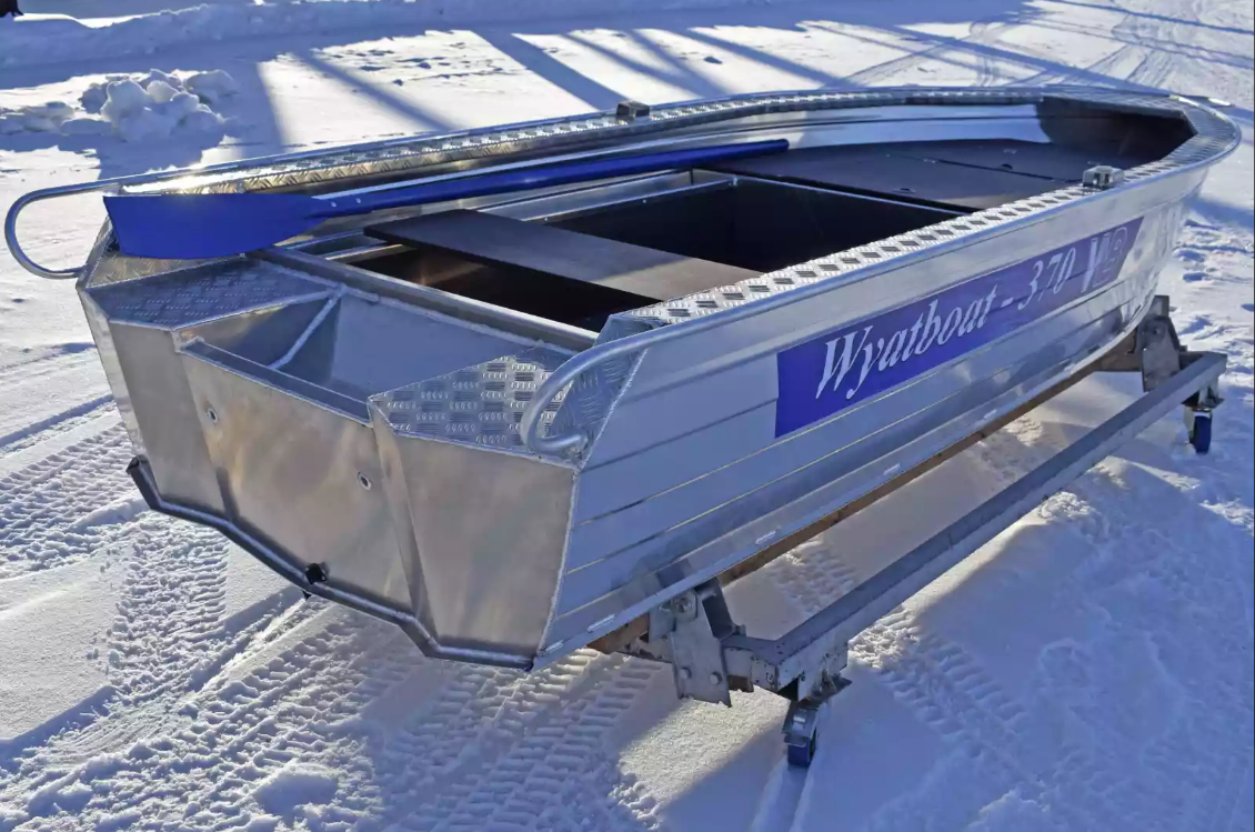 Алюминиевая лодка Wyatboat-370 Р FISH в Краснодаре