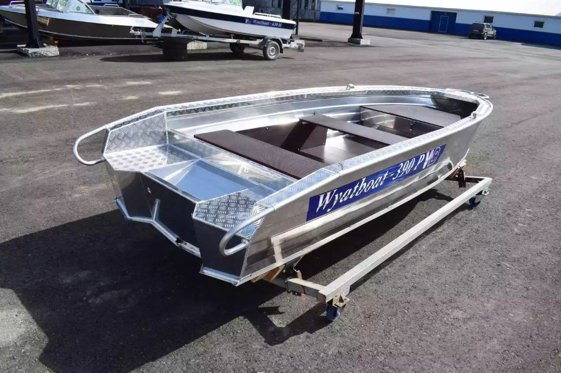 Алюминиевая лодка Wyatboat-390 P в Краснодаре