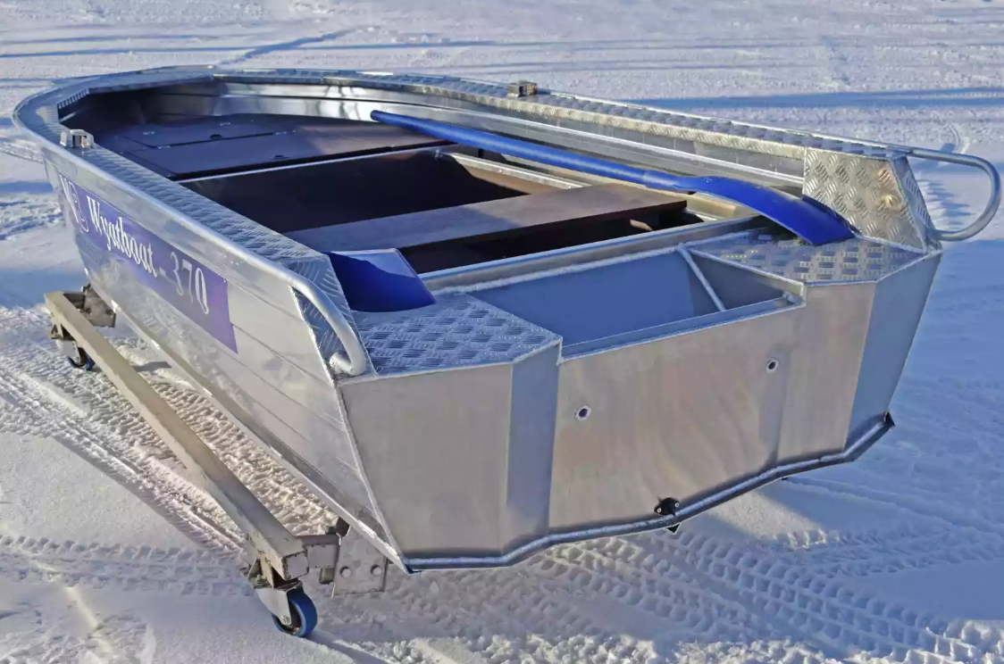Алюминиевая лодка Wyatboat-370 Р FISH в Краснодаре