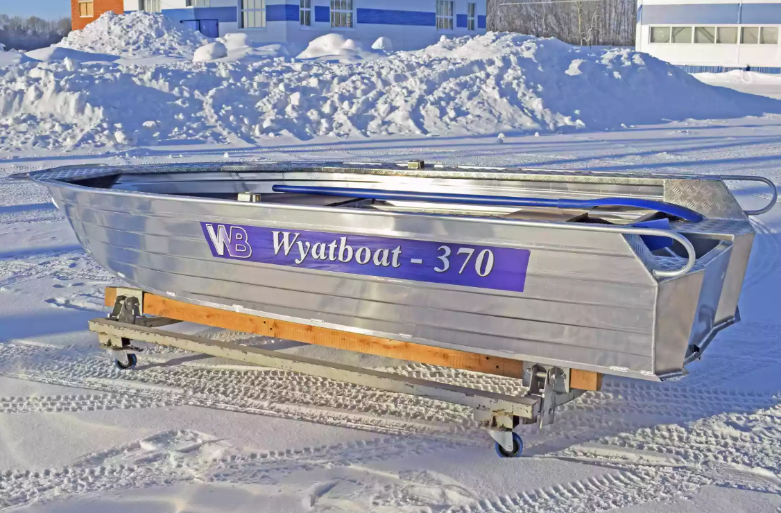 Алюминиевая лодка Wyatboat-370 Р FISH в Краснодаре