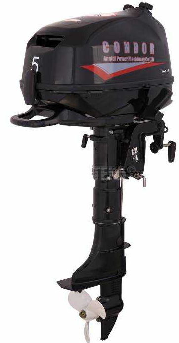 Лодочный мотор Condor F5HS без бака 12 л. в Краснодаре