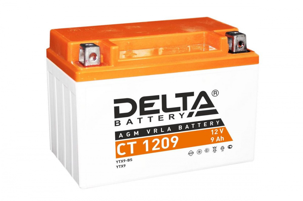 Аккумулятор Delta CT 1209 (12V / 9Ah) в Краснодаре