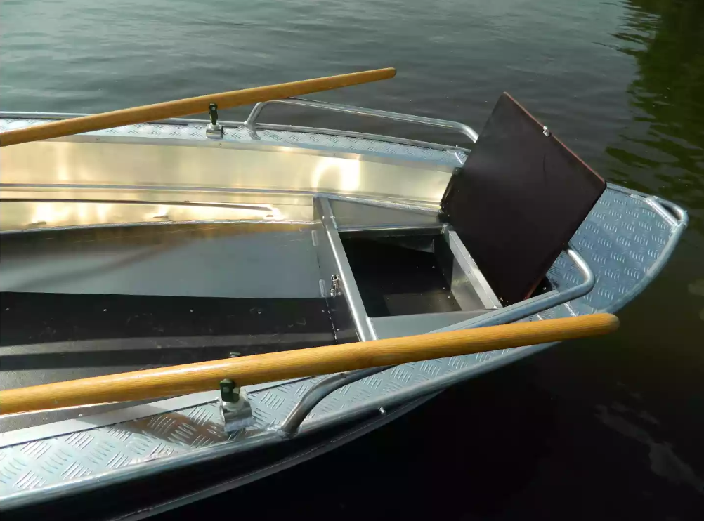 Алюминиевая лодка Wyatboat-390 У в Краснодаре