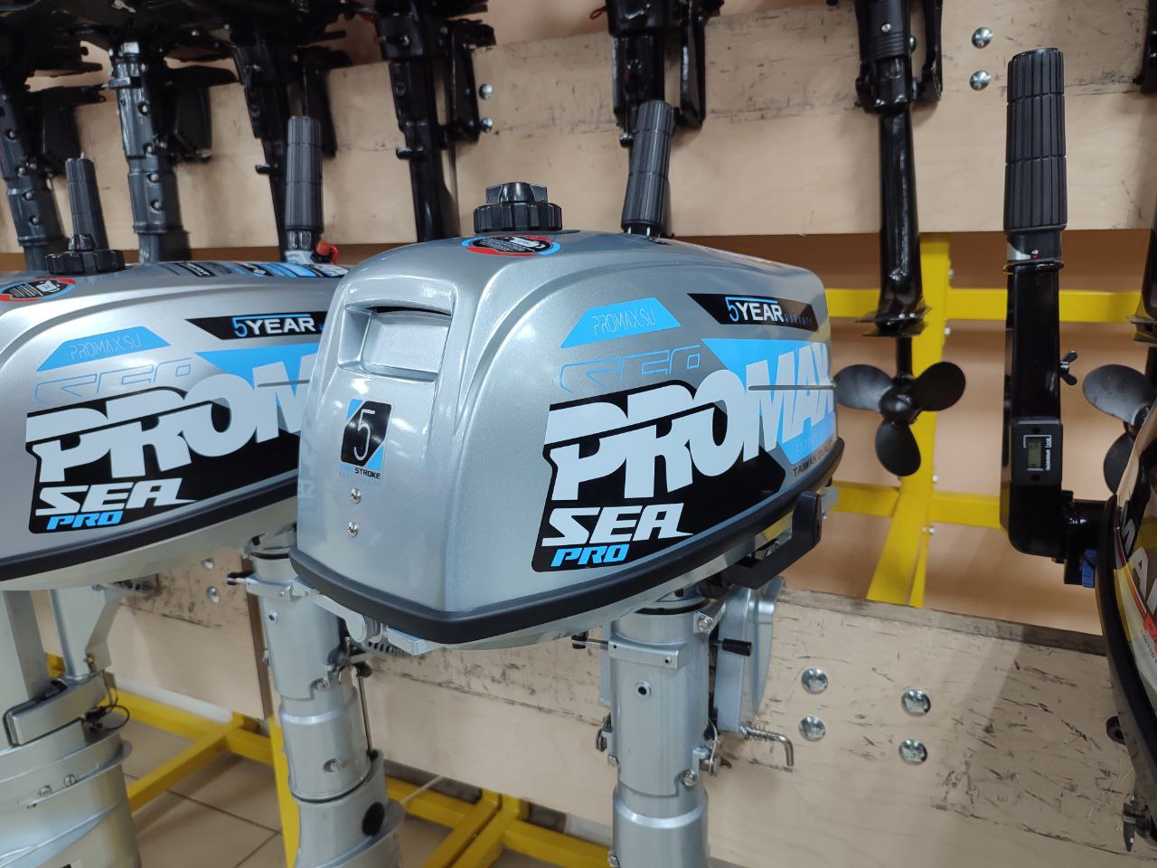 Лодочный мотор PROMAX SP5FHS (внешний бак 12 л) в Краснодаре