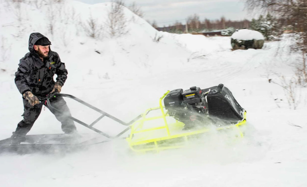 Мотобуксировщик Бурлак ХОЗЯИН-1 (капот металл) в Краснодаре
