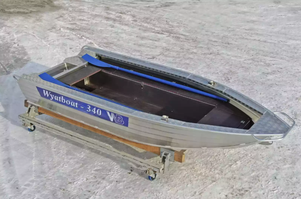 Алюминиевая лодка Wyatboat-340 РМ в Краснодаре