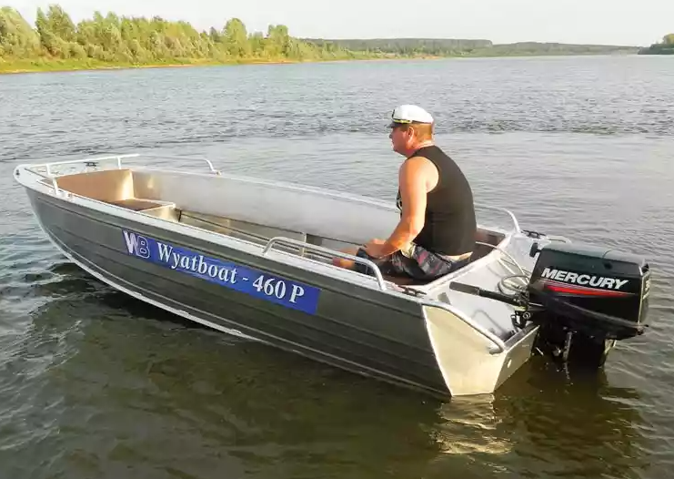 Алюминиевая лодка Wyatboat-460 P в Краснодаре