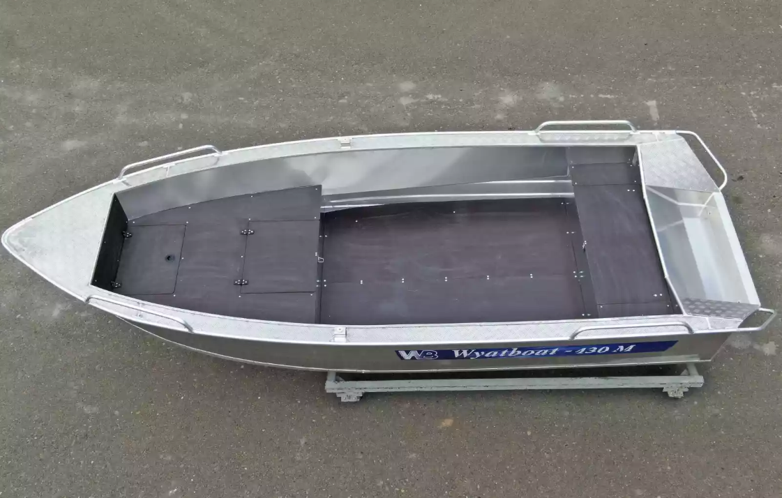Алюминиевая лодка  Wyatboat-430М FISH в Краснодаре