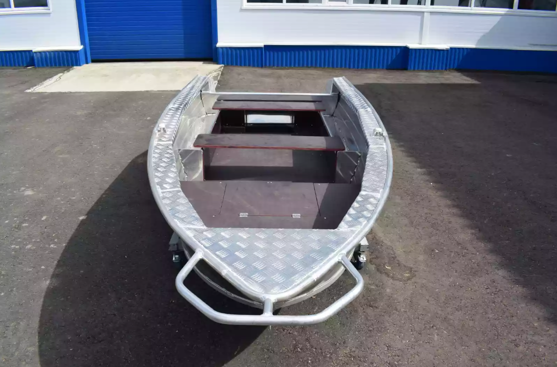 Алюминиевая лодка Wyatboat-390Р Увеличенный борт в Краснодаре
