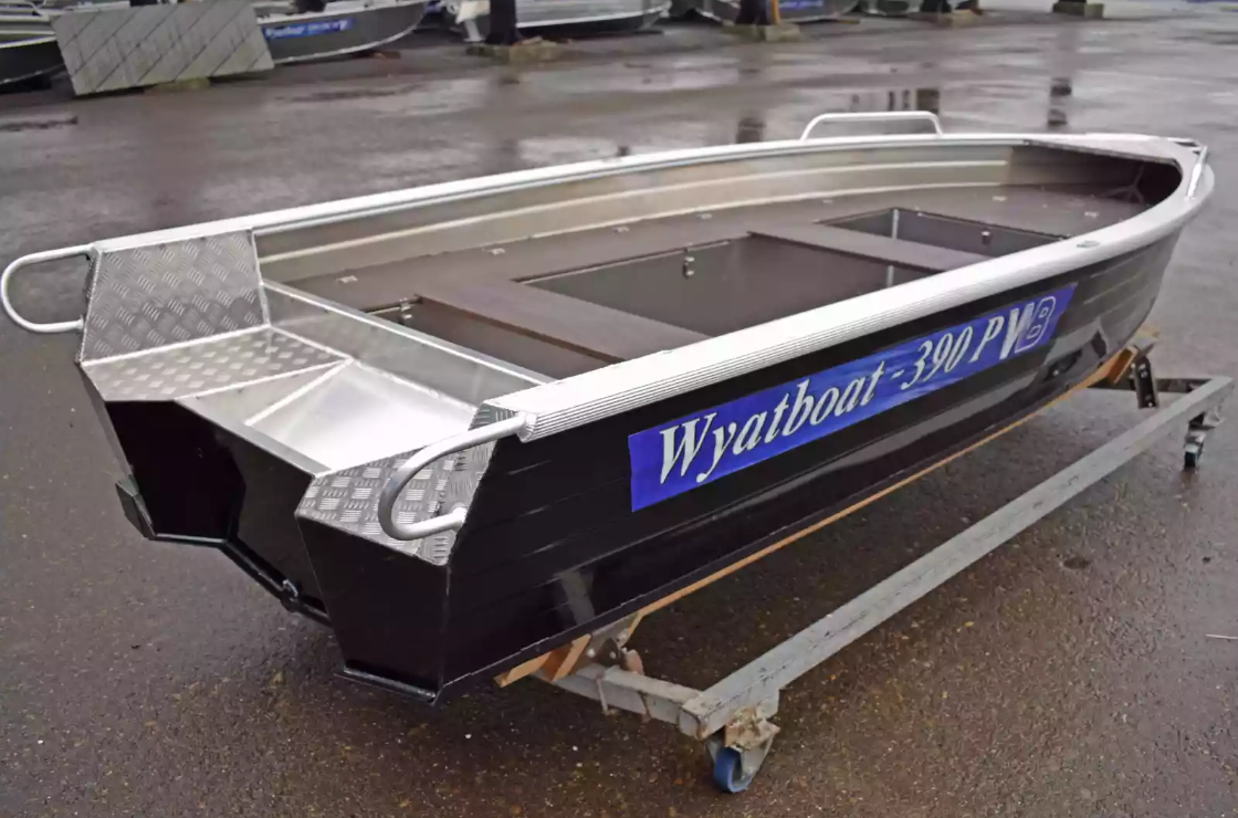 Алюминиевая лодка Wyatboat-390РМ в Краснодаре