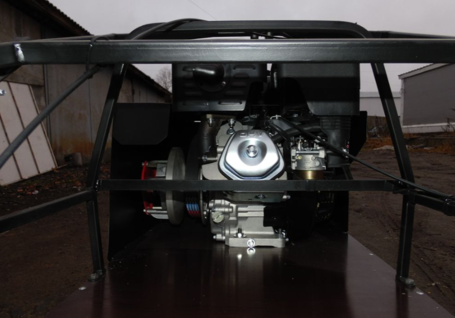 Мотобуксировщик AhtaR Зима 9 л/с с вариатором в Краснодаре