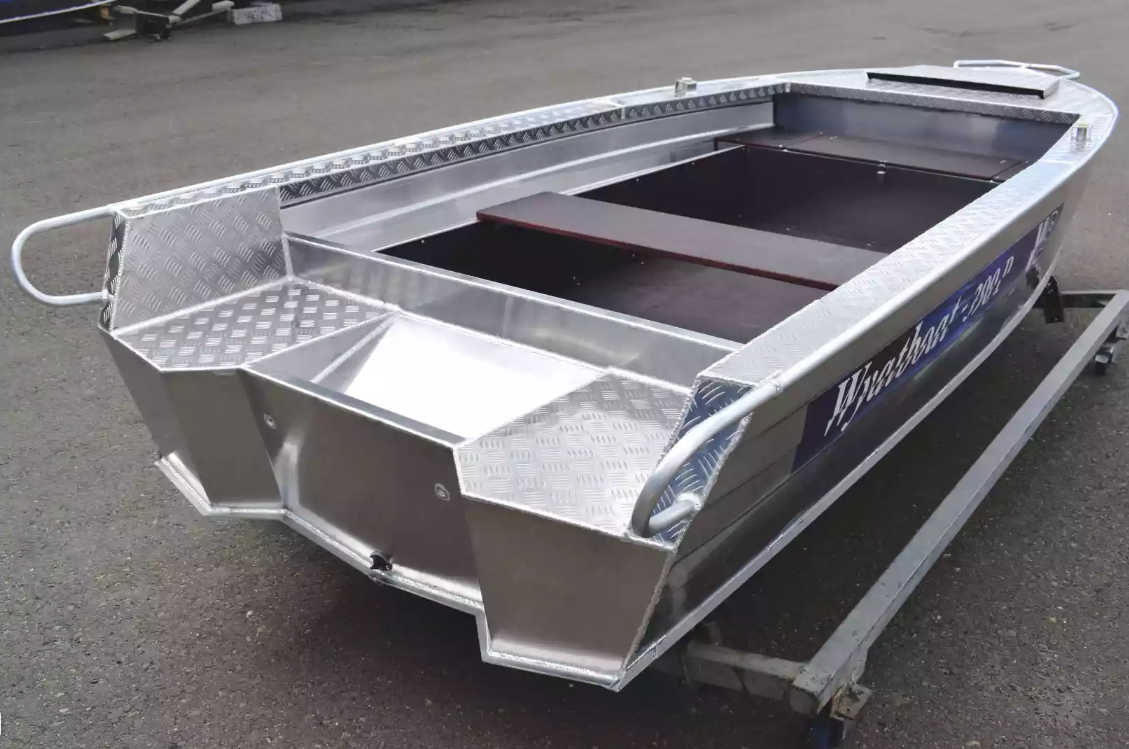 Алюминиевая лодка Wyatboat-390Р PRO в Краснодаре
