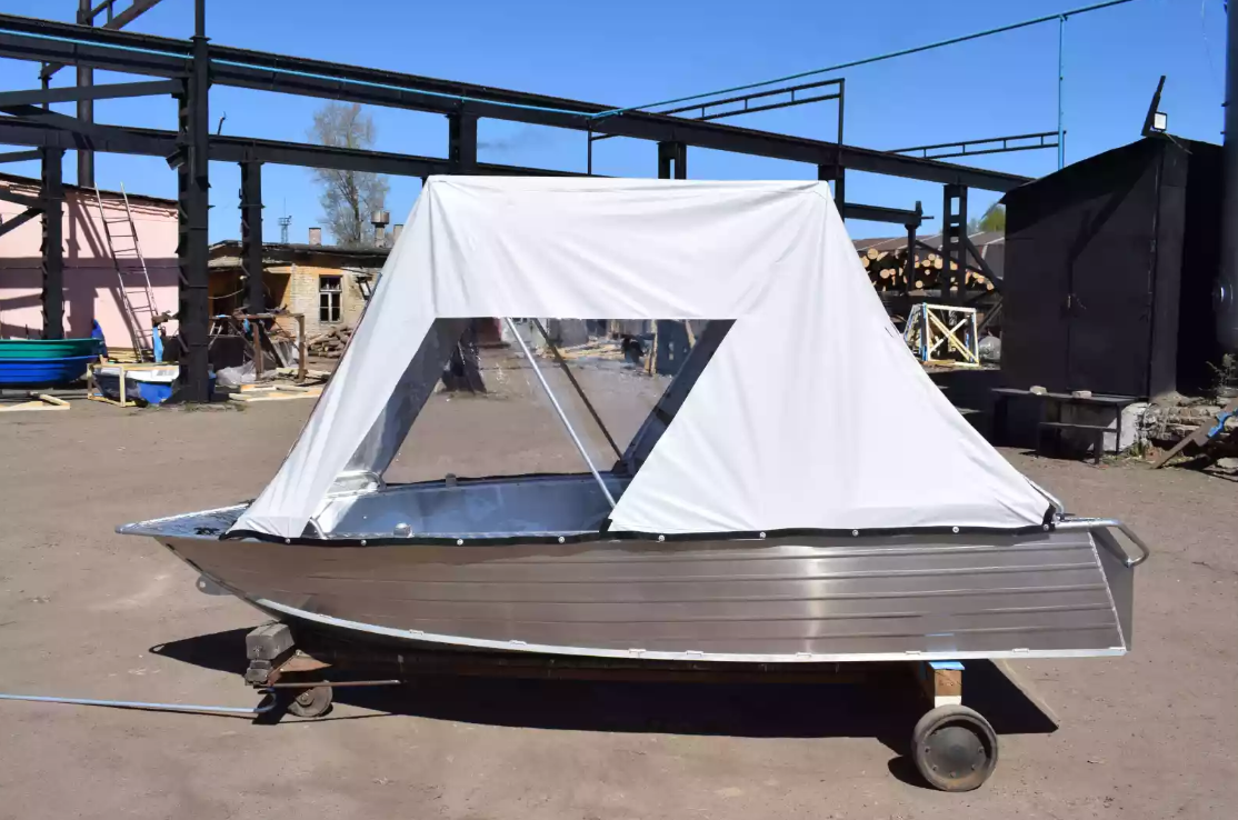 Алюминиевая лодка Wyatboat-390 У в Краснодаре