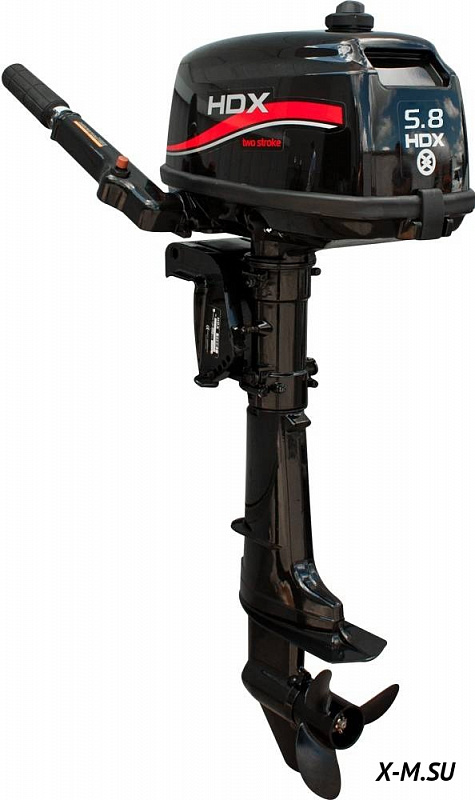 Лодочный мотор 2-х тактный HDX R series T 5,8 BMS в Краснодаре