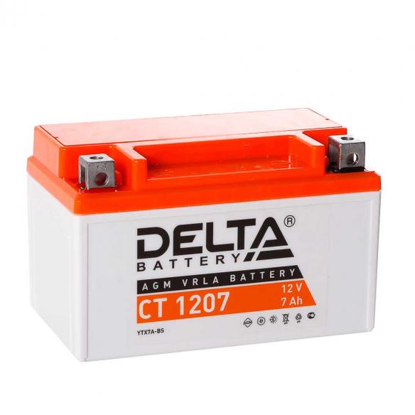 Аккумулятор Delta CT 1207 (12V / 7Ah) в Краснодаре