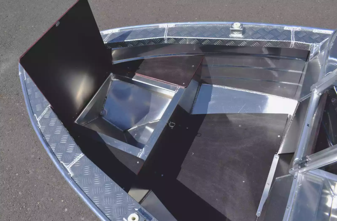 Алюминиевая лодка Wyatboat-390 DCM в Краснодаре