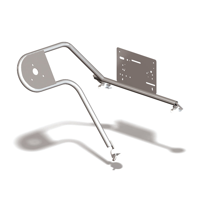 Стойка рулевая с креплением на баллон надувной лодки 25мм в Краснодаре