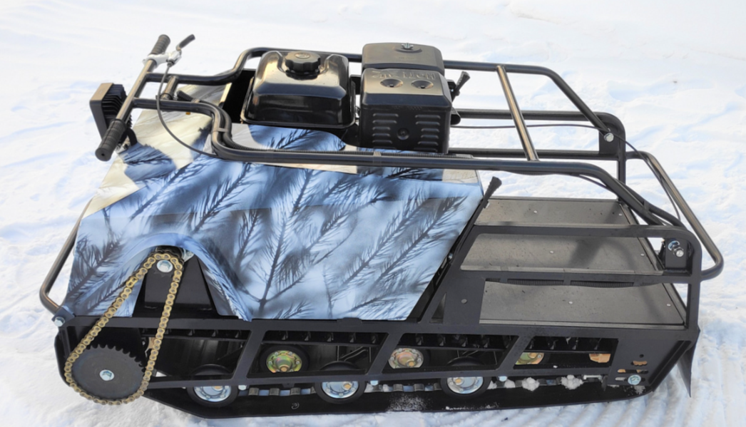 Мотобуксировщик Irondog (Железная собака) M500 20  Камуфляж Охотник в Краснодаре