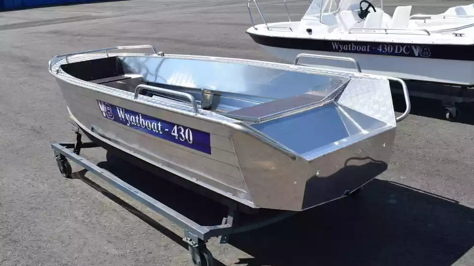 Алюминиевая лодка  Wyatboat-430М в Краснодаре