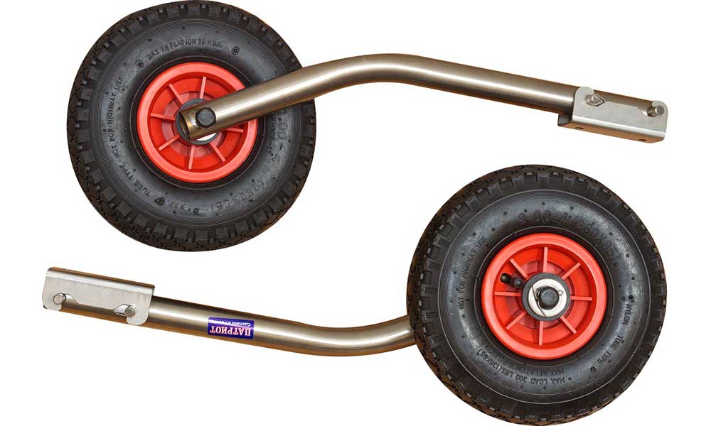 Транцевые колеса модульные удлиненные из нержавеющей стали в Краснодаре