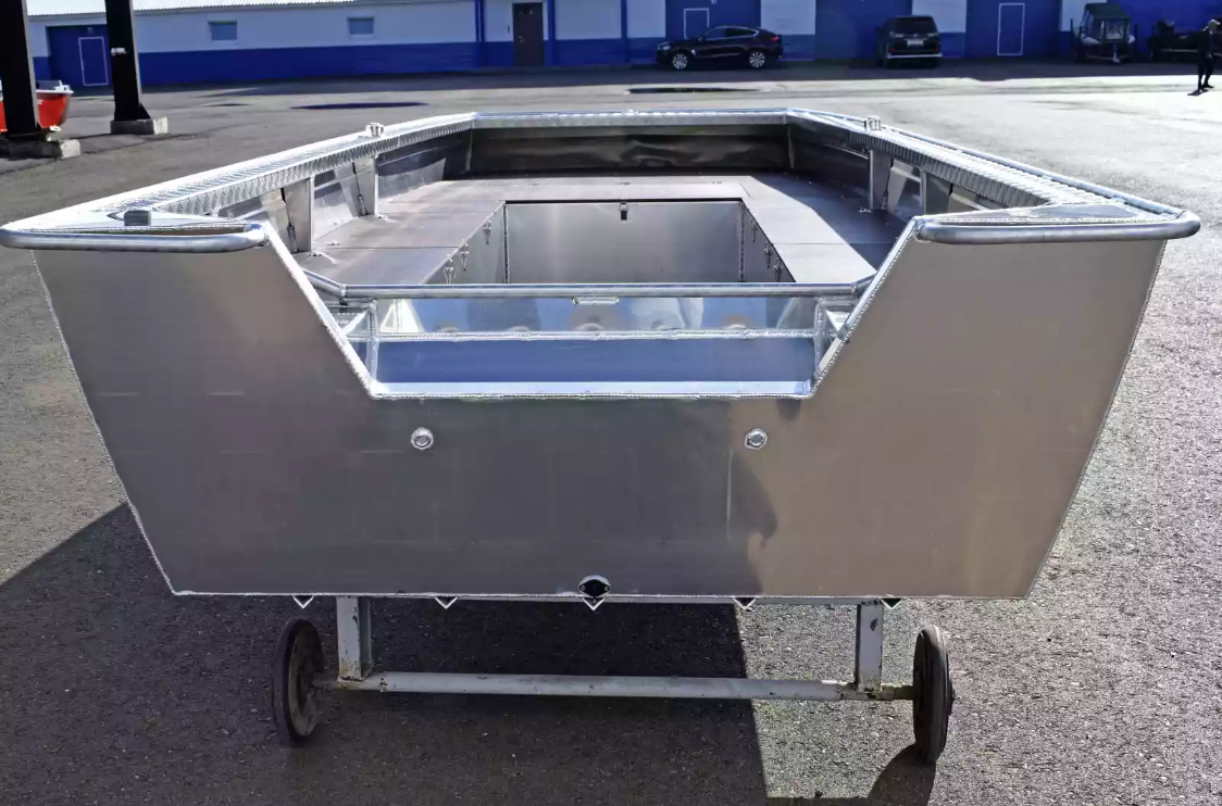 Алюминиевая лодка Wyatboat-490 Jonboat в Краснодаре