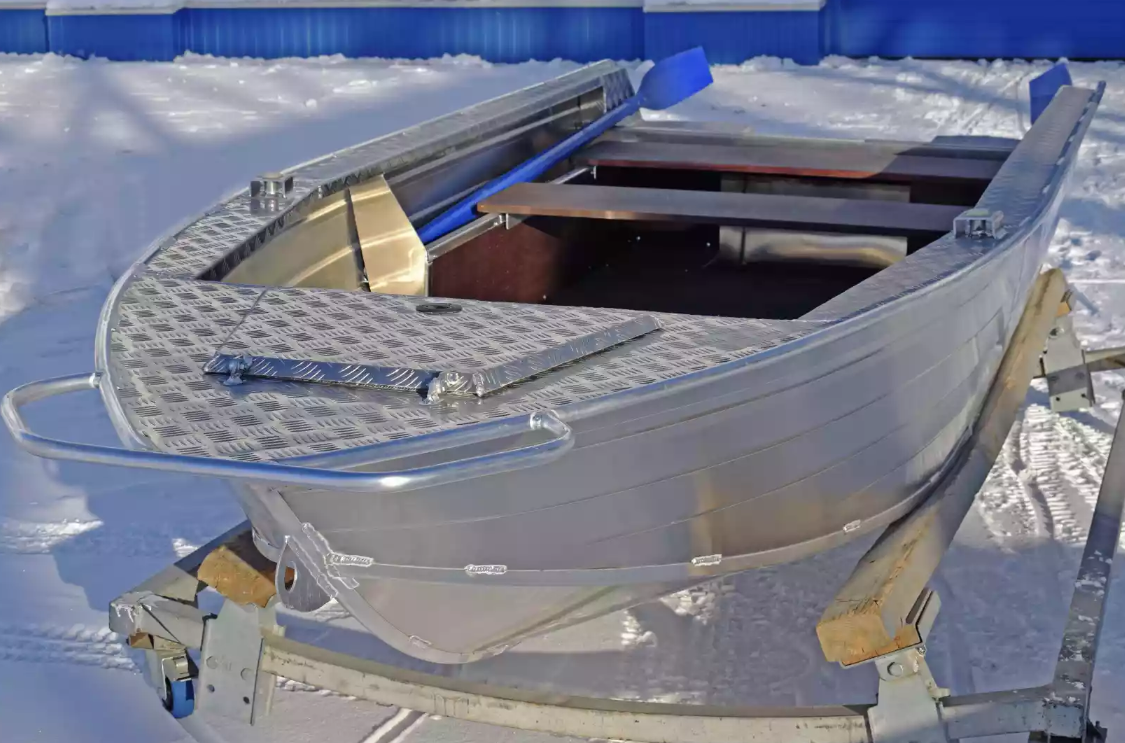 Алюминиевая лодка Wyatboat-370 Р PRO в Краснодаре