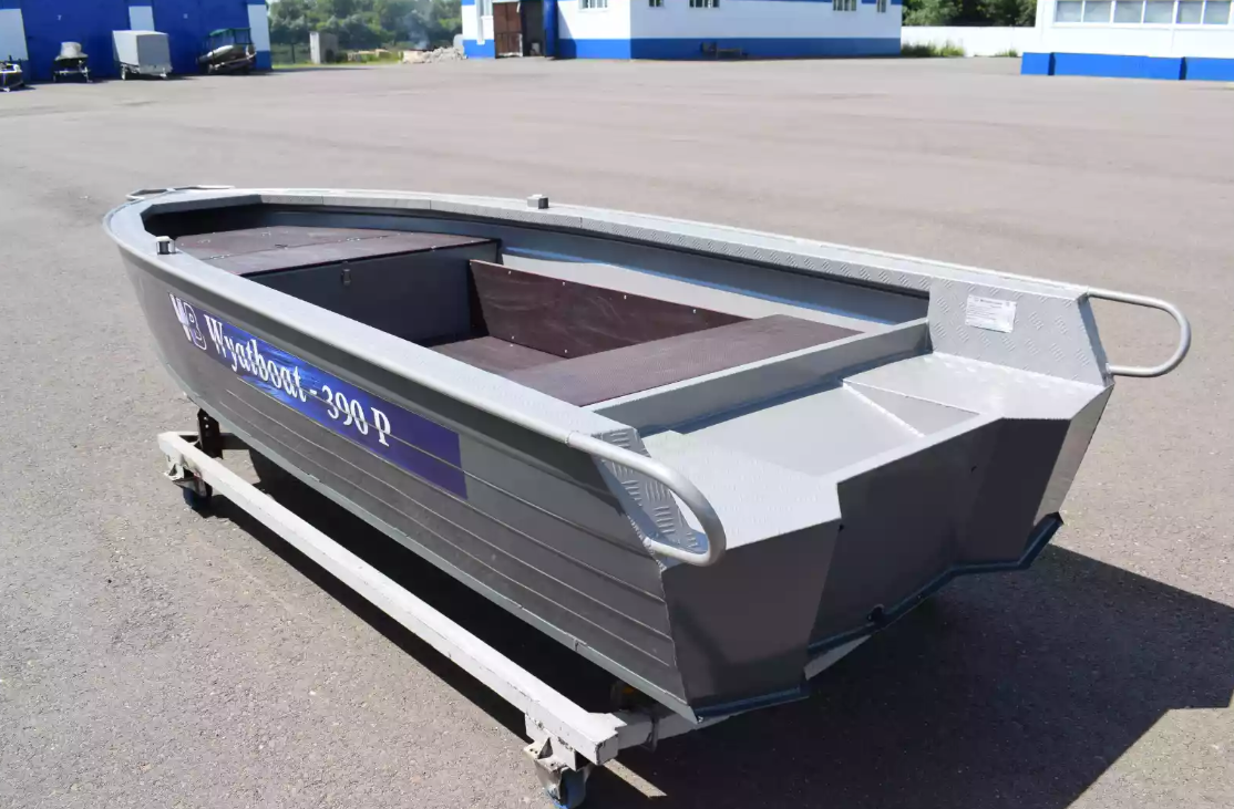 Алюминиевая лодка Wyatboat-390Р Fish в Краснодаре