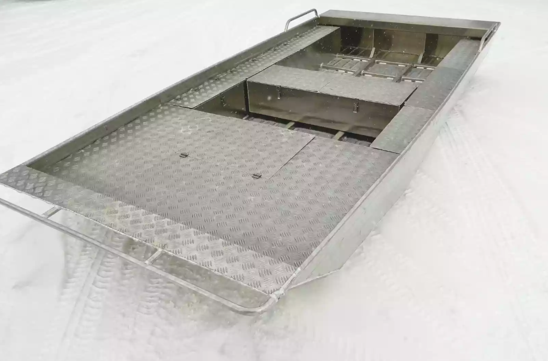 Алюминиевая лодка Wyatboat-390 Jonboat в Краснодаре