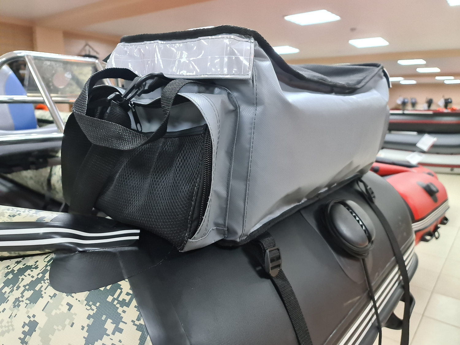 СУМКА ЛЮКС НА БАЛЛОН ДЛЯ ЛОДОК ПВХ 50Х25Х25 СМ в Краснодаре