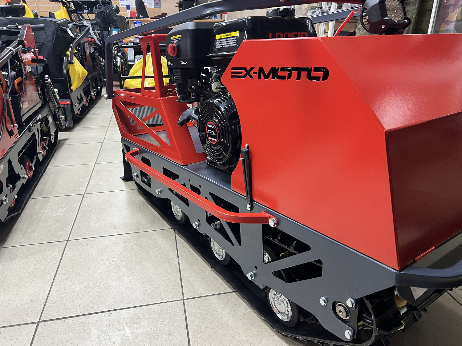 Мотобуксировщик EX-MOTO SNOWDOG S500 15л.с в Краснодаре