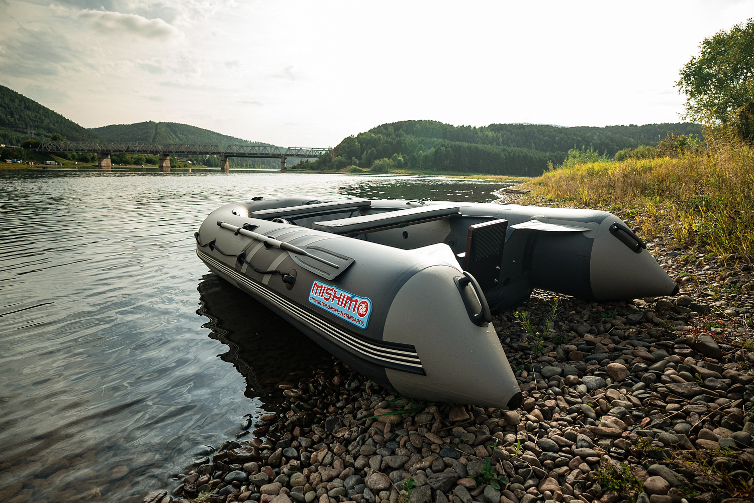 Лодка MISHIMO RIVER JET 390 под водомет в Краснодаре