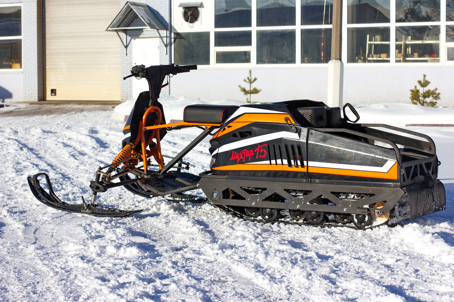 Мотобуксировщик IRBIS Мухтар 15 с лыжным модулем в комплекте в Краснодаре