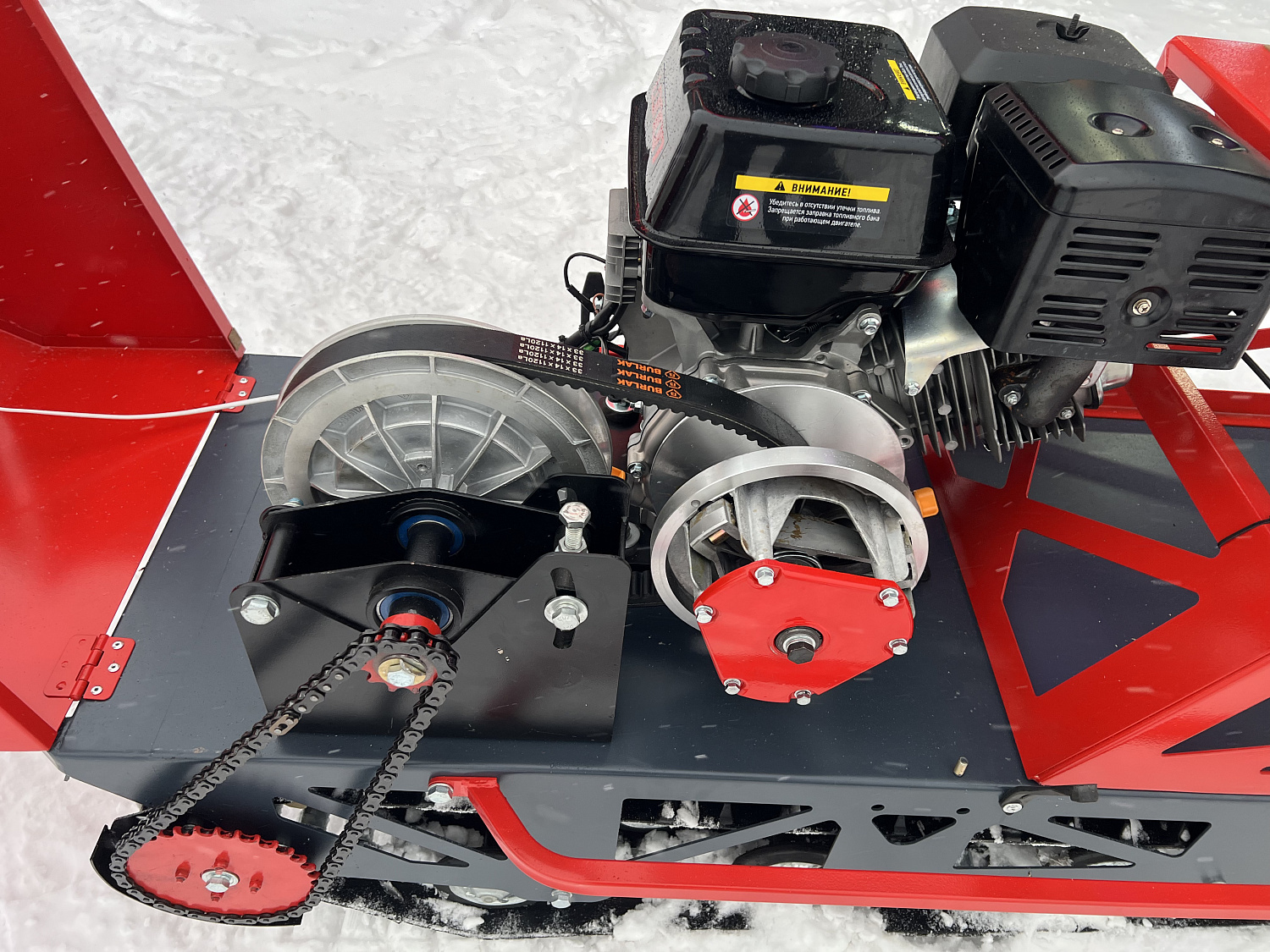 Мотобуксировщик EX-MOTO SNOWDOG S500 15л.с в Краснодаре