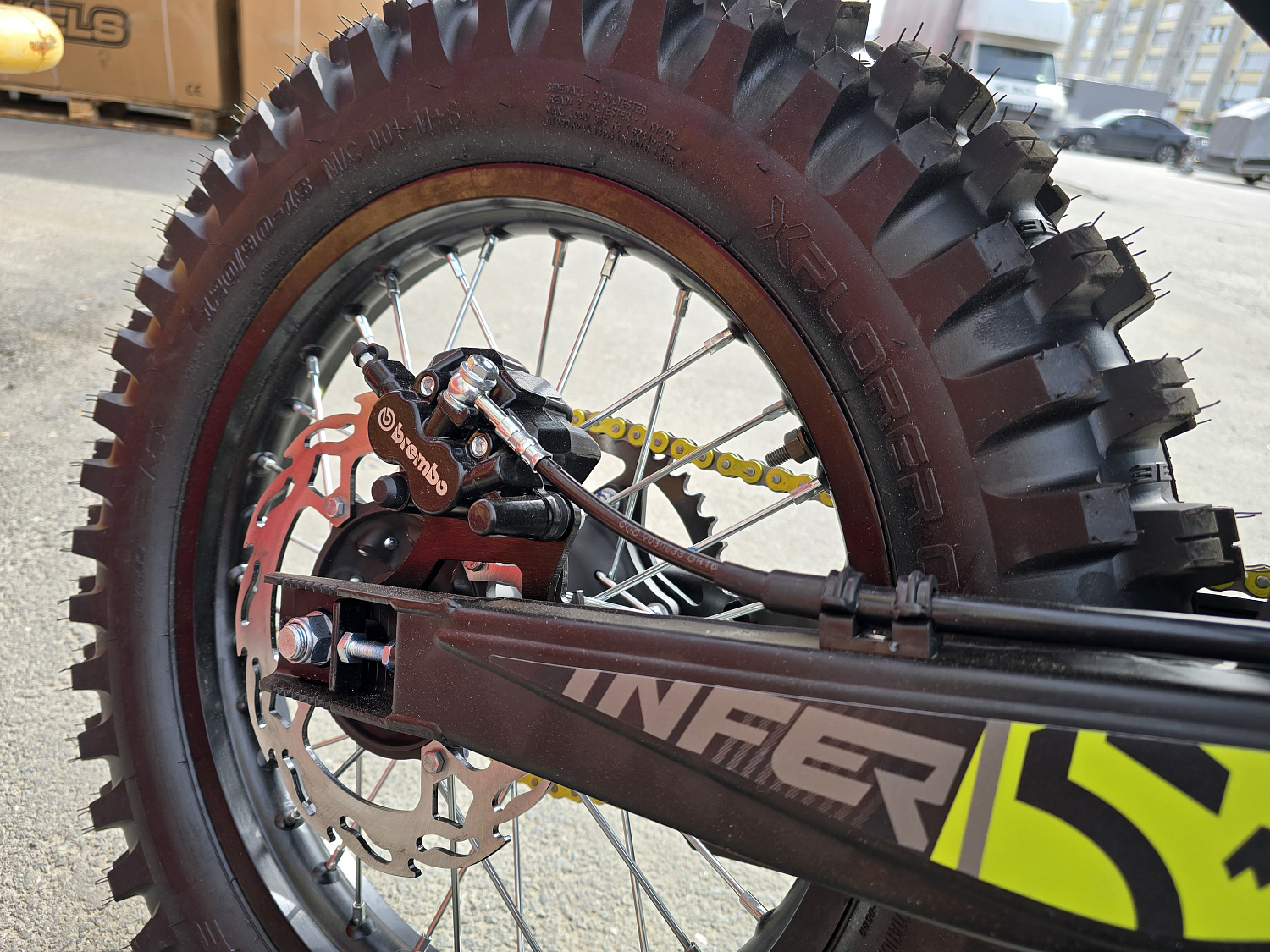 Кроссовый мотоцикл PROMAX INFERNO 380 (4 valves, 5 gears) в Краснодаре