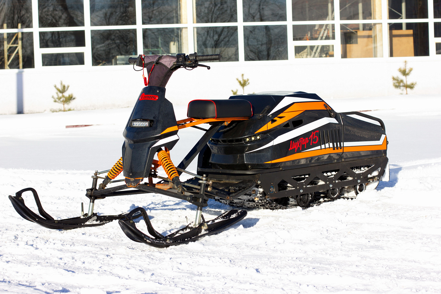 Мотобуксировщик IRBIS Мухтар 15 с лыжным модулем в комплекте в Краснодаре