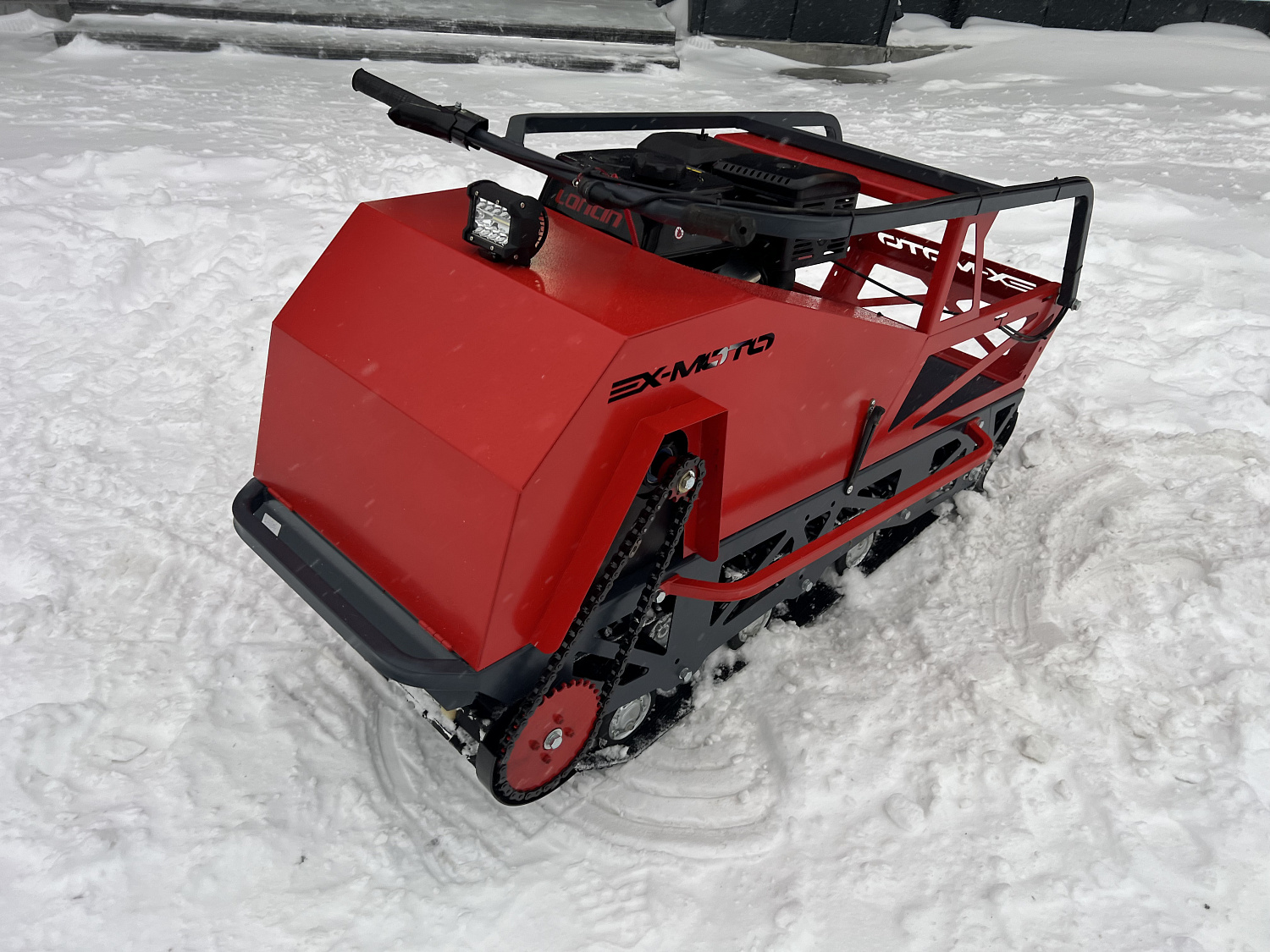 Мотобуксировщик EX-MOTO SNOWDOG S500 15л.с в Краснодаре